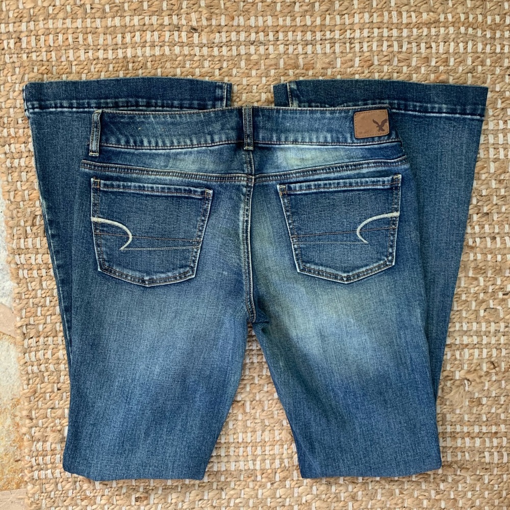 🦅 AE Modern Flare stretch jean